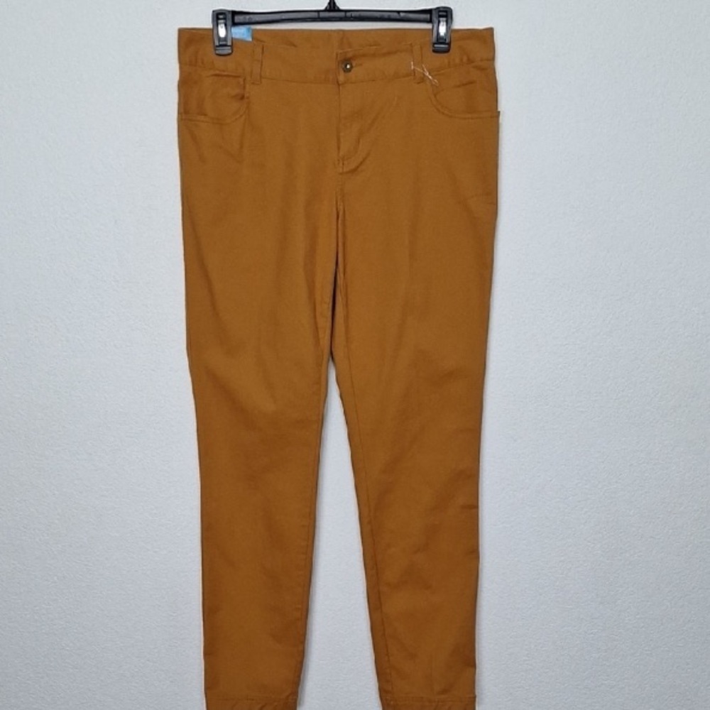 Columbia NEW Rust Tan High Rise Straight Leg Gorpcore Hiking Active Pant Size 14